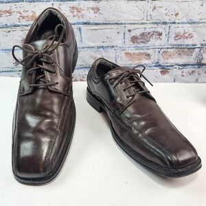 Dockers Vintage Mens Garfield Business Dress‎ Oxford Shoe Brown Size 10.5